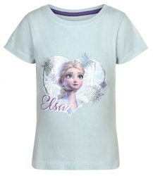 Disney Frozen / Frost T-shirt med glitter / Kortärmad tröja - Elsa