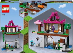 LEGO 21183 Minecraft Träningsområdet, Grottleksak för Barn 8+ År med Skelettfigur