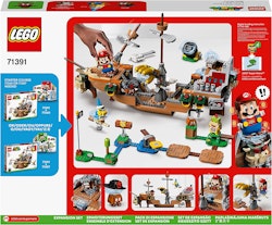 LEGO 71391 Super Mario Bowsers luftskepp – Expanssionsset Leksak för barn, Bra julklapp, presentidé
