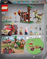 LEGO 76939 Jurassic World Dinosaurierymning med Stygimoloch, Nybörjarset +4 år med Figurer & Trädhus