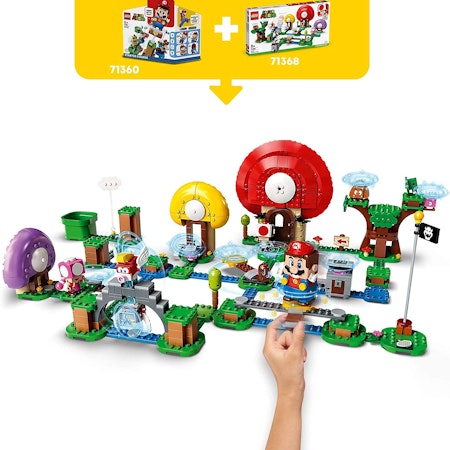 LEGO 71368 Super Mario Toads skattjakt – Expansionsset Byggsats 6 år