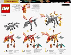 LEGO 71762 NINJAGO Kais Elddrake EVO,  Ormkrigarna Kobra och Boa