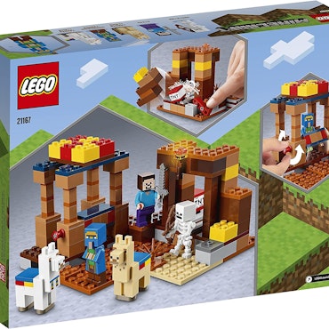 LEGO 21167 Minecraft Handelsposten Byggsats Barnleksaker, Byggklossar