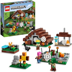 LEGO 21190 Minecraft Den övergivna byn Byggset med zombiejägares hem, arbetsplats & bondgård 8 år