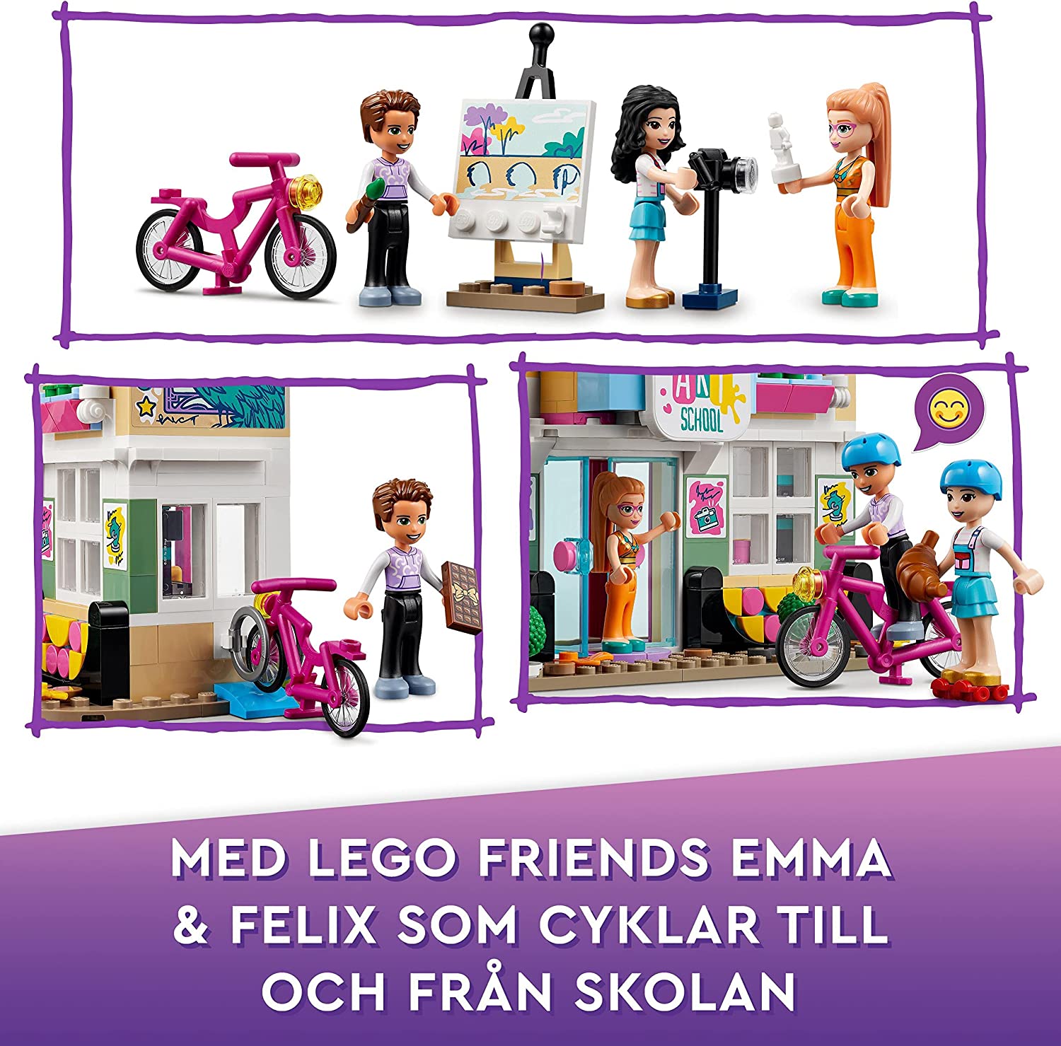 LEGO 41711 Friends Emmas konstskola 8+