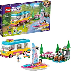 LEGO 41681 Friends Husbil och segelbåt i skogen med båt och djurfigur