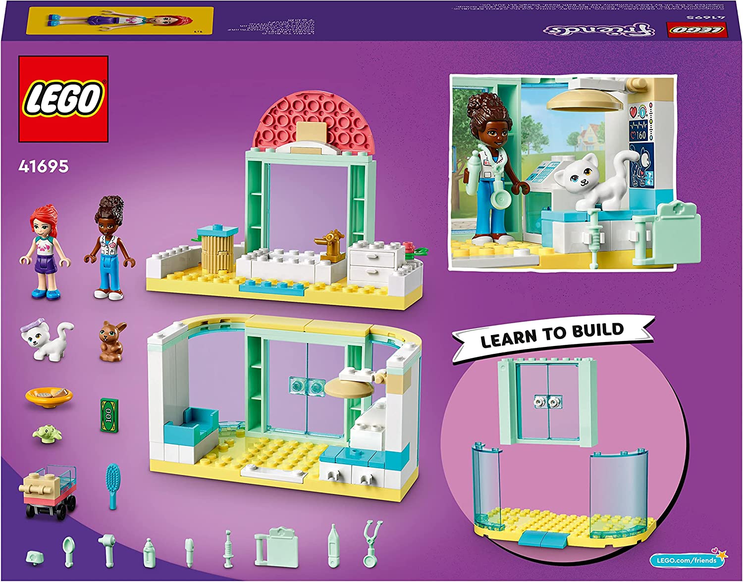LEGO 41695 Friends Djursjukhus