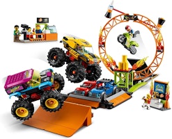 LEGO 60295 City Stuntz Stuntuppvisningsarena, Byggset med Monster Truc