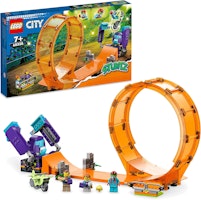 LEGO 60338 City Stuntz Stuntloop, Ramp och Motorcykel