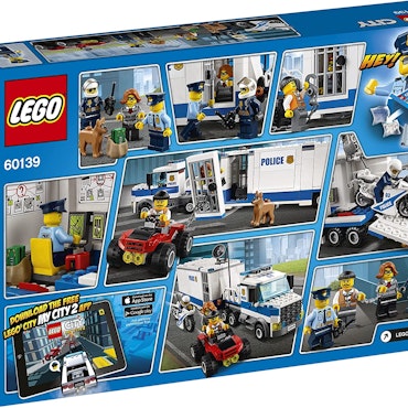 LEGO 60139 City Polis Mobil kommandocentral