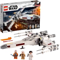 LEGO 75301 Star Wars Luke Skywalker’s X-Wing Fighter Byggsats med Rymdskepp och Prinsessan Leia