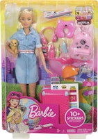 Barbiedocka och Reseset med Valp, Väskor