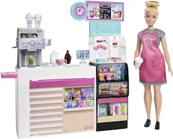 Barbie - Kafé Café Lekset Barbiedocka Barbiedockor