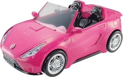 Barbie  - Bil Cabriolet, Glittrande Rosa