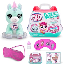 Pets Alive Pet Shop Surprise  - Pounce the Unicorn, LJUD, Interaktiv, 8 överraskningar
