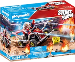 PLAYMOBIL - Stuntshow Fordon och brandman 70554
