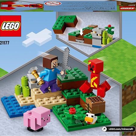 LEGO 21177 Minecraft Creeper Attacken