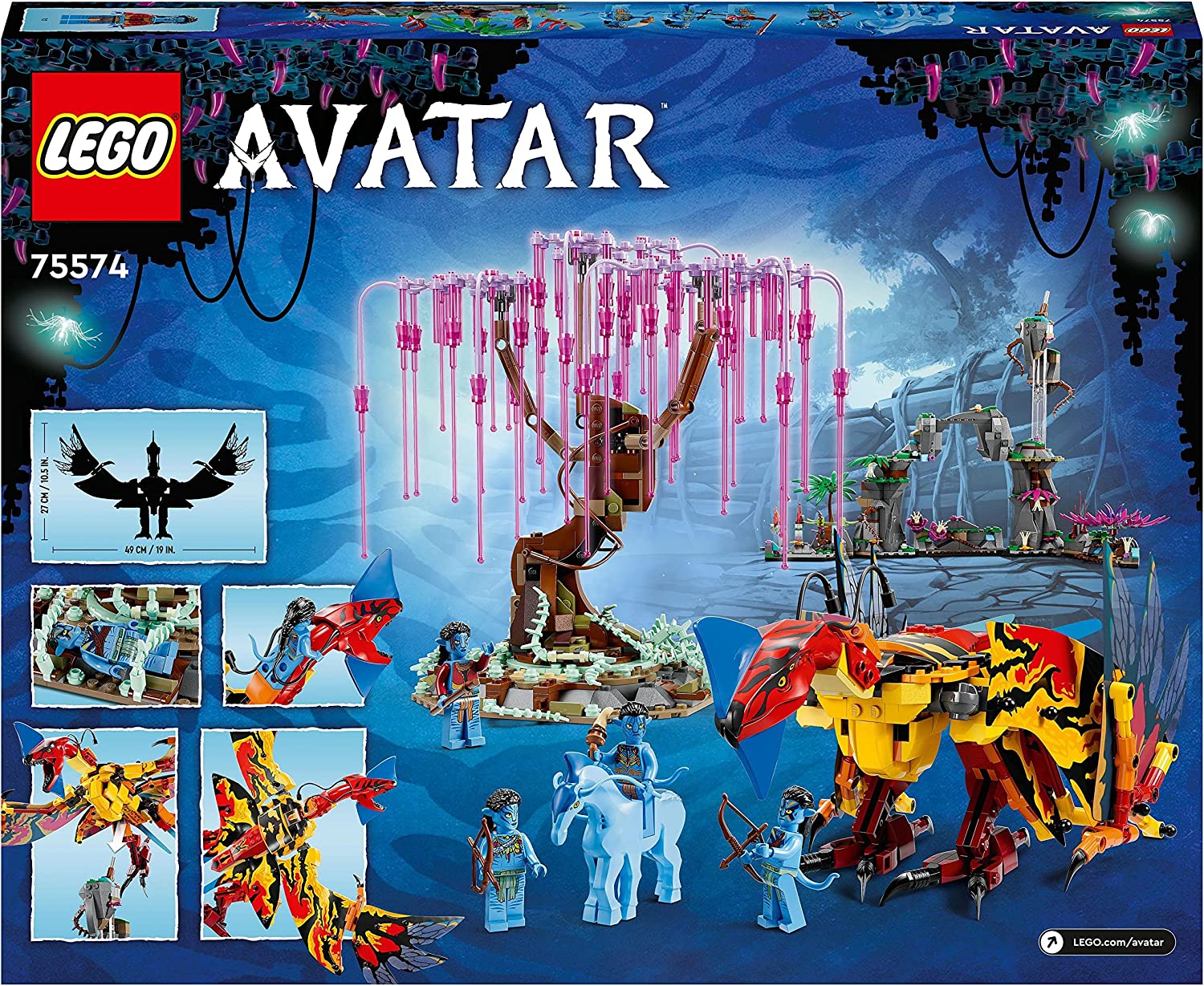 LEGO 75574 Avatar Toruk Makto och själarnas träd - Självlysande