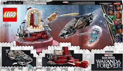 LEGO 76213 Marvel Kung Namors tronrum Ubåt och tronrum: Filmen Black Panther Wakanda