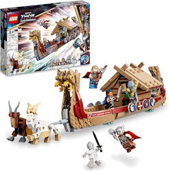 LEGO 76208 Marvel Getbåten Thors Hammare vikingabåt, Stormbreaker