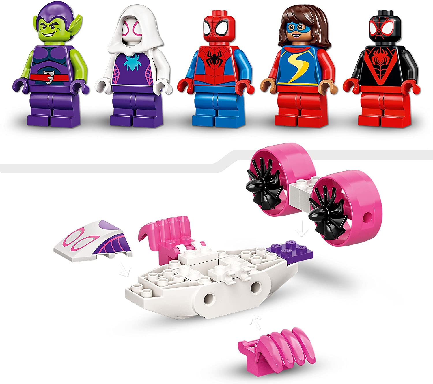 LEGO 10784 Marvel Spidey Spidermans/ Näthögkvarter med Miles Morales