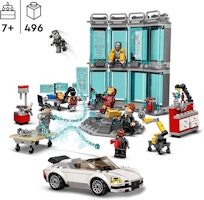 LEGO 76216 Marvel Iron Mans vapenförråd - Tony Stark och Nick Fury
