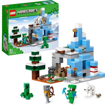 LEGO 21243 Minecraft De frostiga bergen och grottan med Steve