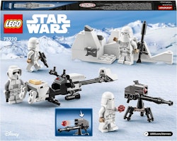LEGO 75320 Star Wars Snowtrooper Battle Pack, Strålpistoler och Speeder Bike