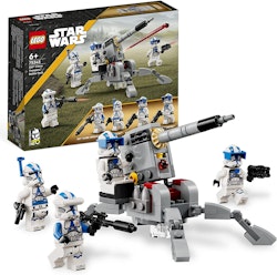 LEGO 75345 Star Wars 501st Clone Troopers Battle Pack och AV-7 Antifordonskanon,  Scener från The Clone Wars