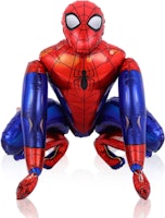 Spiderman folieballong, Spindelmannen Festdekoration, superhjälte, heliumballong