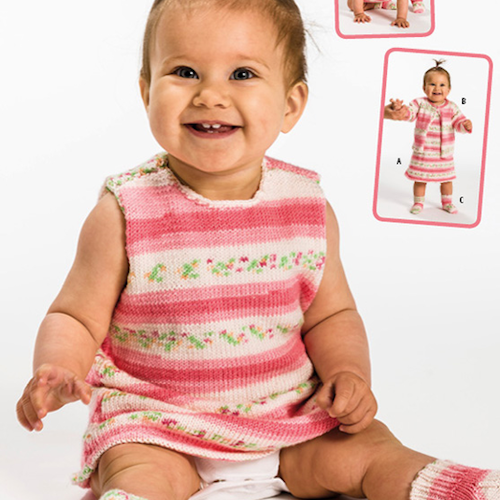 Babyklänning och sockor*