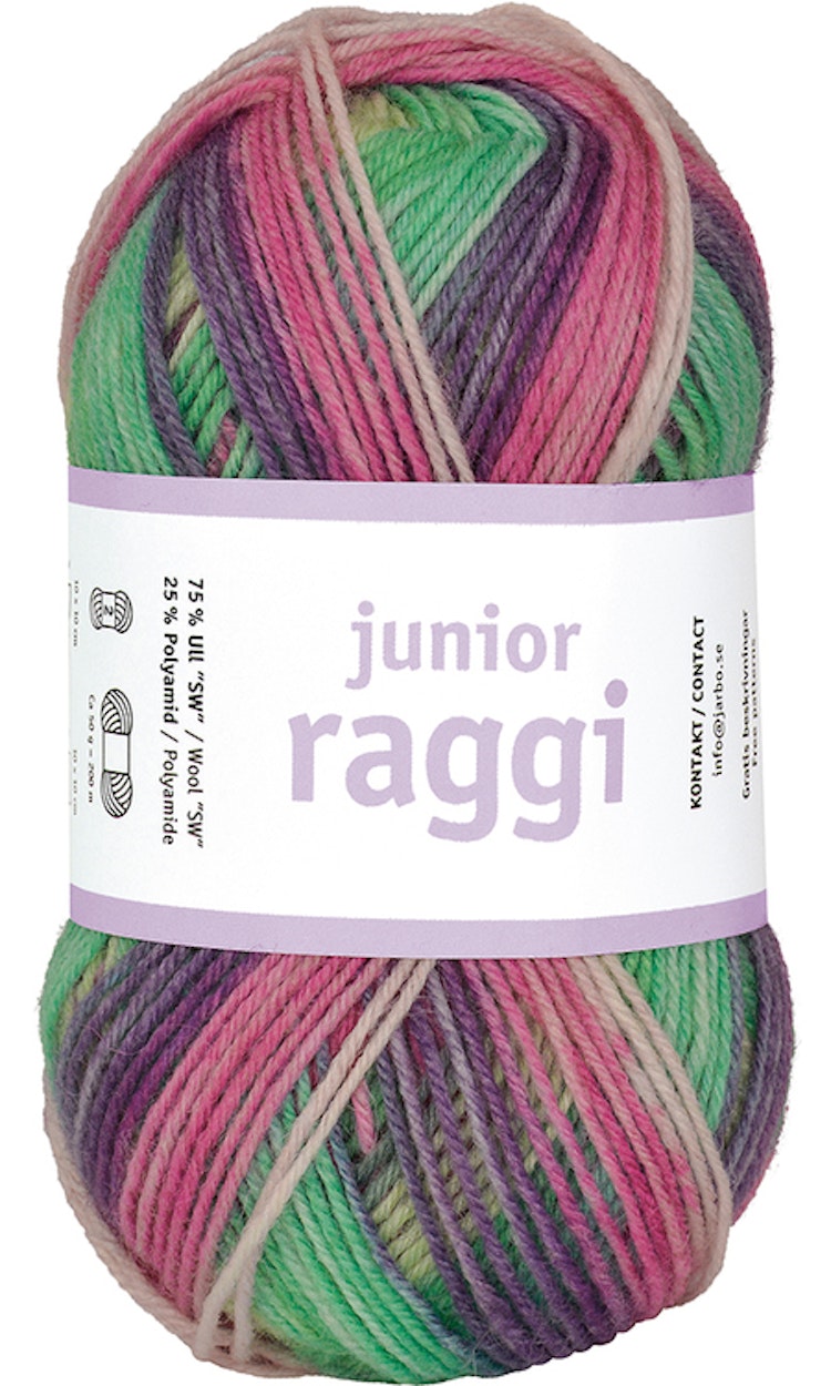 Junior Raggi 50g Glowy stripes