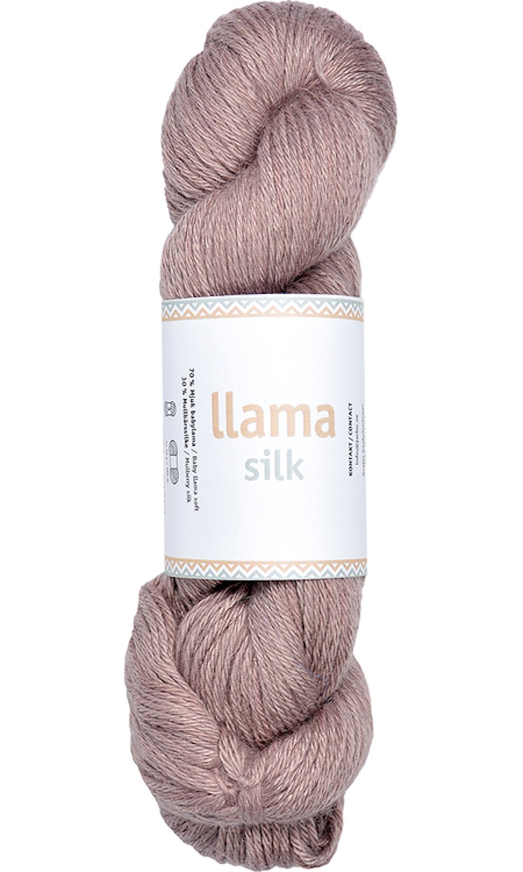 Llama Silk,Vintage purple