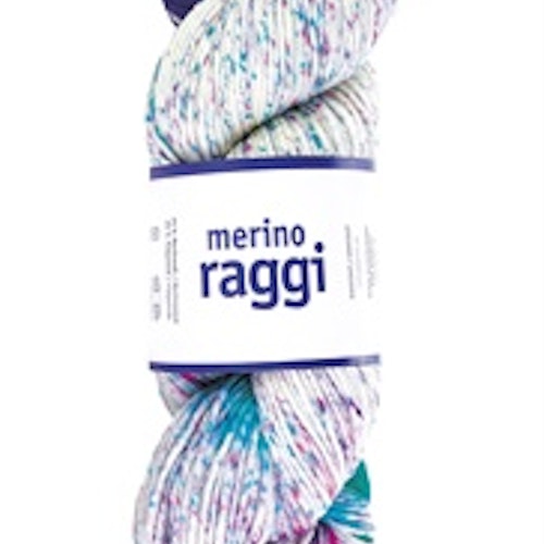 Merino Raggi, Lilac & Dark Mint