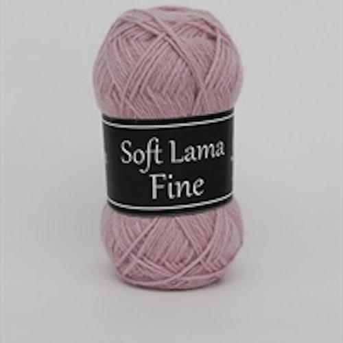 Soft Lama Fine Ljusrosa