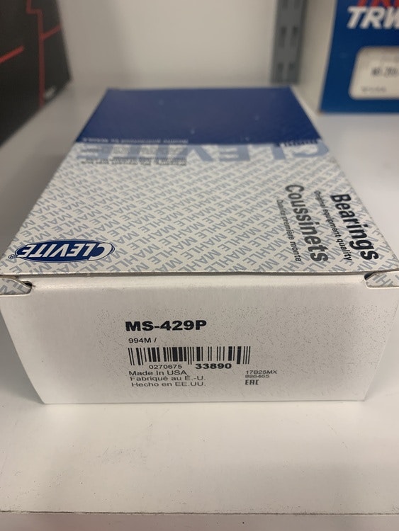 Ramlagersats MS 429P 040" 1955-67 265, 283, 302, 327 V8