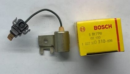 Kondensator Bosch 1 237 330 310, 1976-79 924 2,0 lit.