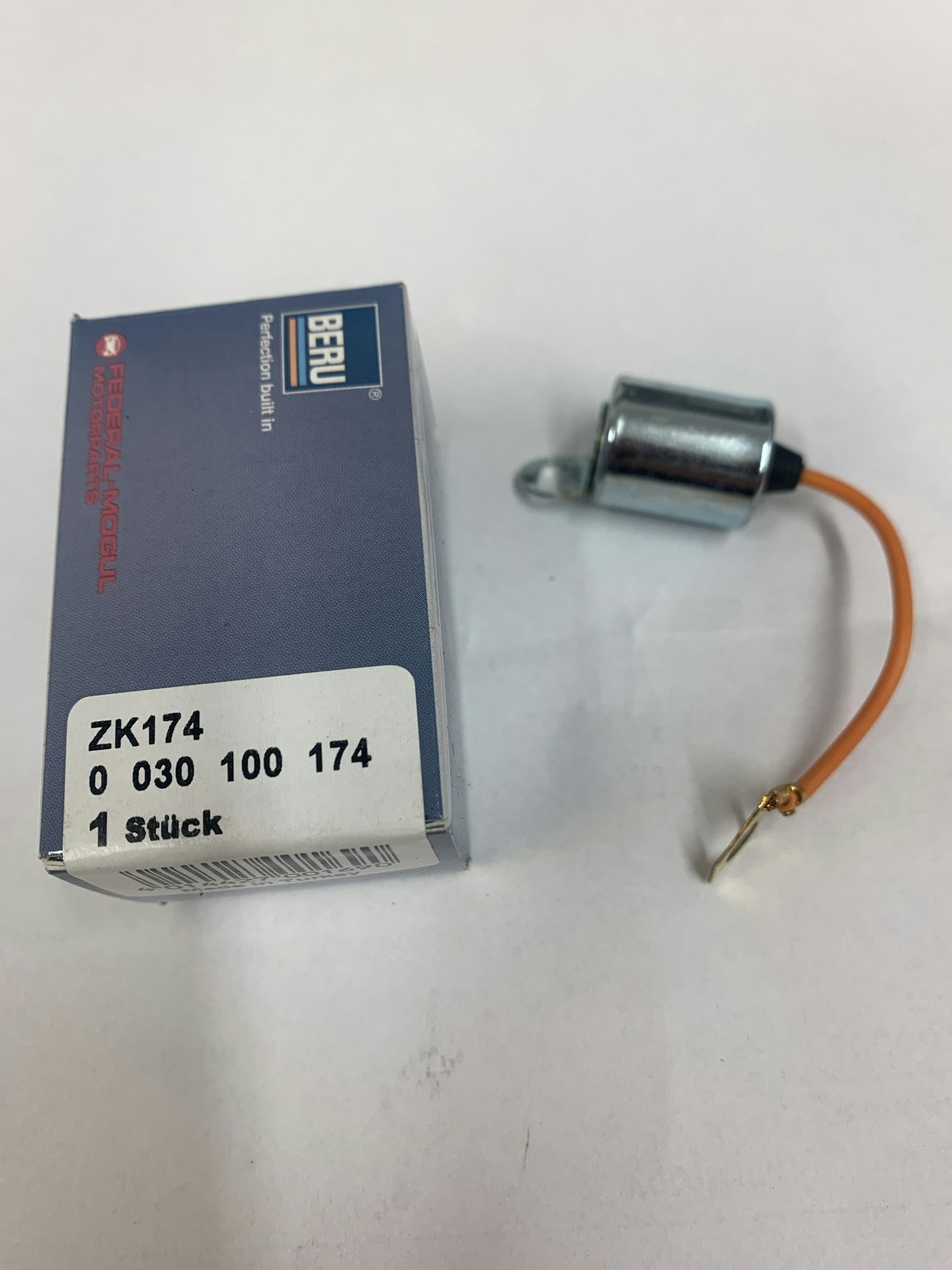 Kondensator ZK-174 Lucas 1956-74 Minor, Oxford, 1100, 1300, 1800