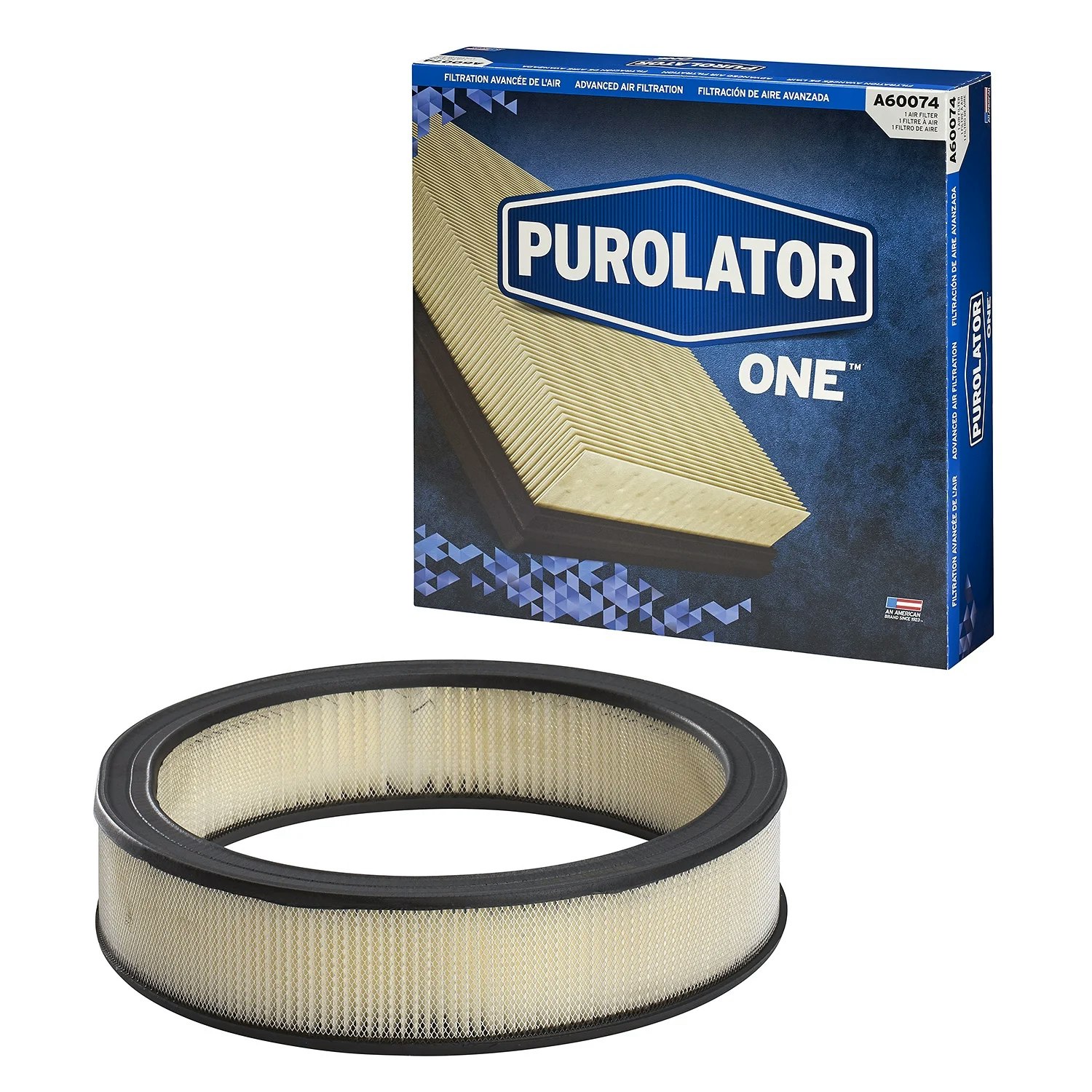 Luftfilter Purolator A 60074 1976-85 350 V8 (WIX-42095)