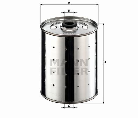 Oljefilter Fram C-3 1953-67 1100, 1200, 1400 (PF-915N)
