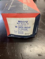 Ramlagersats M 5072M 040" 1952-56 241,260,276,291, V8 Hemi