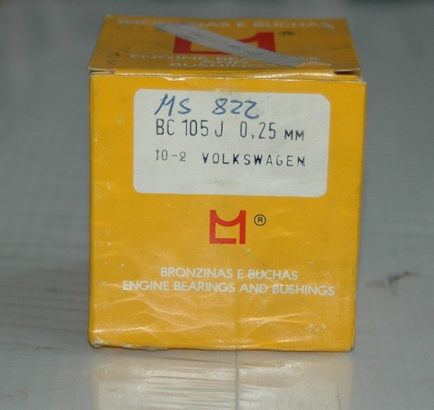 Ramlagersats BC 105 J 0,25 1960/76 Typ I,II,III