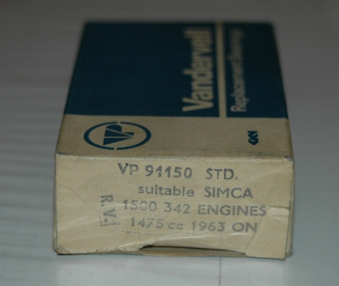 Vevlagersats VP 91150 STD 1963/72 1500, 1501