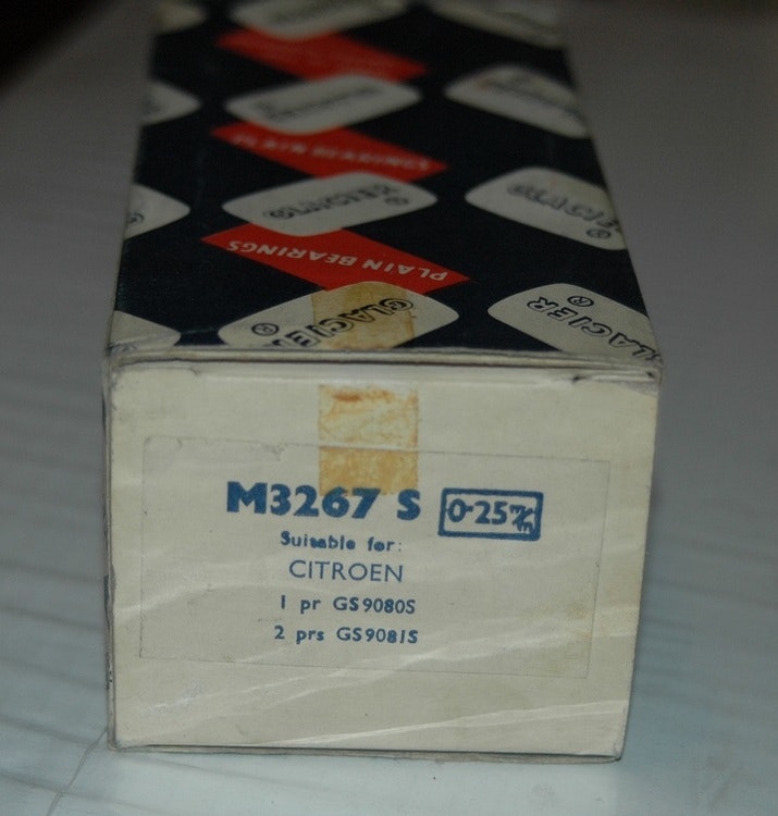 Ramlagersats M 3267 S 0,25 1955/65 ID 19, DS 19