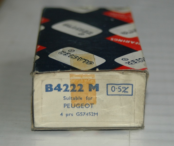 Vevlagersats B 4222 M 0,50 1948/66 203,403