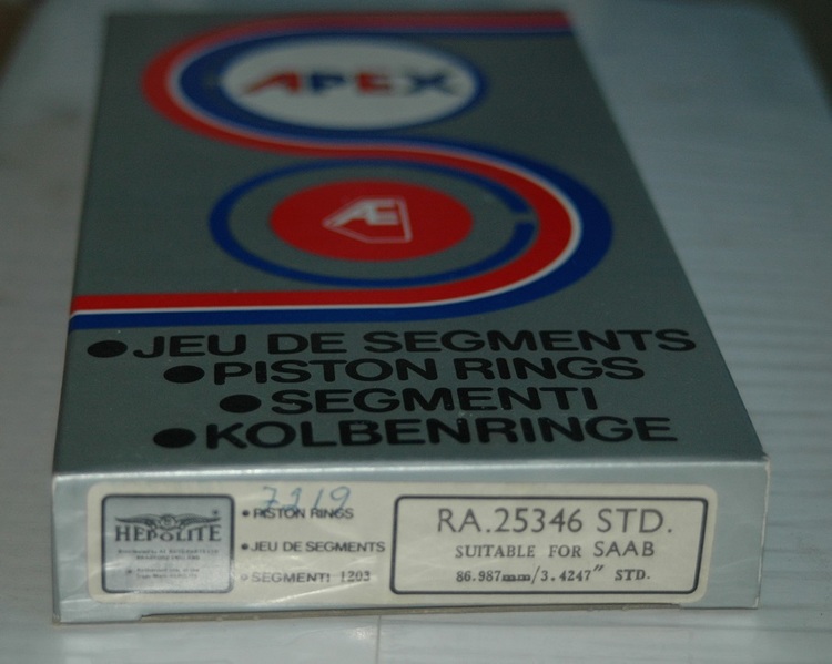 Kolvringssats RA 25346 STD 1971/75 99 1,85 lit.