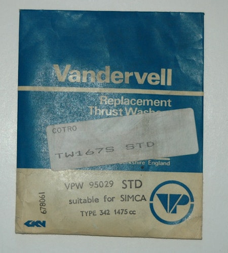 Tryckbrickor sats VPW 95029 STD 1963/72 1500,1501
