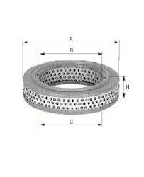 Luftfilter C 2852 1978/80 95, 96 V4