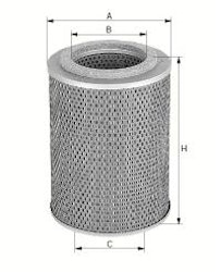 Oljefilter H943-2T 1953/65 Motor 1053, 1113, 1114