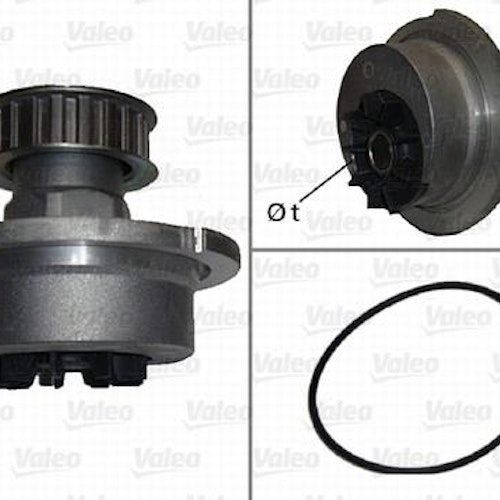 Vattenpump PA 91 Opel 1980/89 Kadett, Corsa D,E 1,3